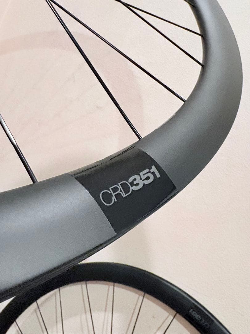 CRD-351 DT Swissハブ 35mm カーボンホイール【走行3km】