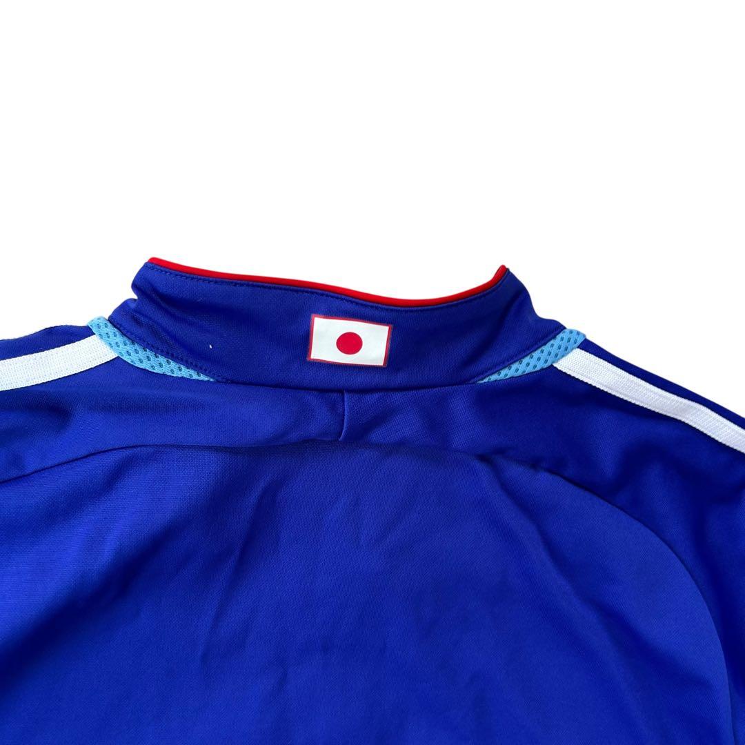 アディダス 日本代表 ゲームシャツ ユニフォーム 青 M 2005年製 サッカー