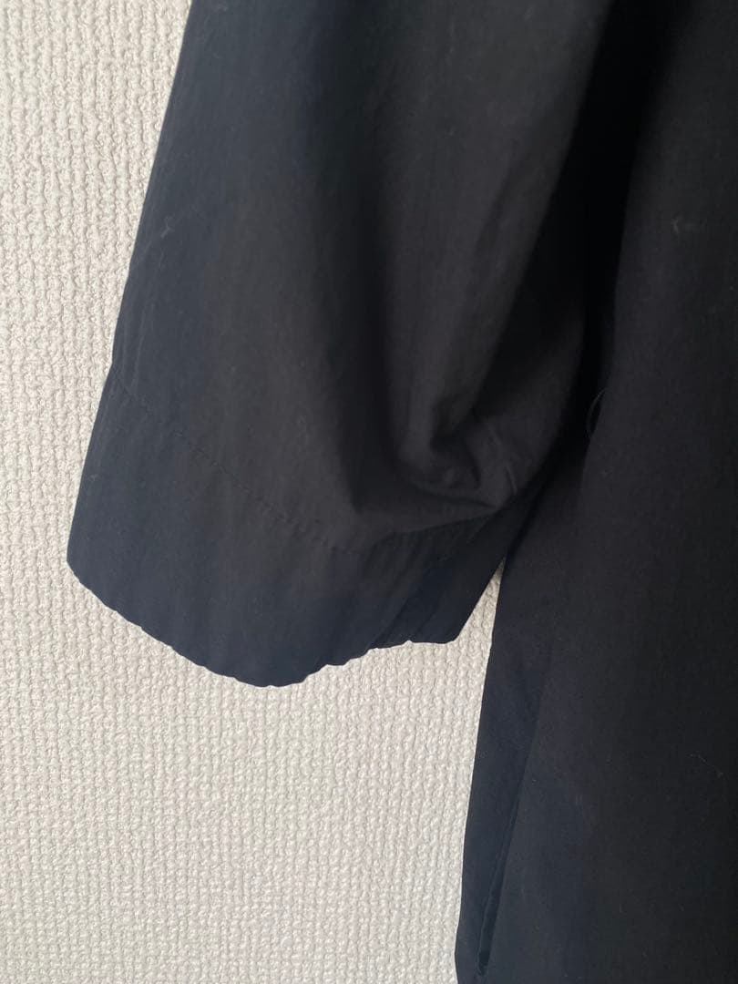 Ecru et pousse Gauze# コラボワンピース　　eto ブラック