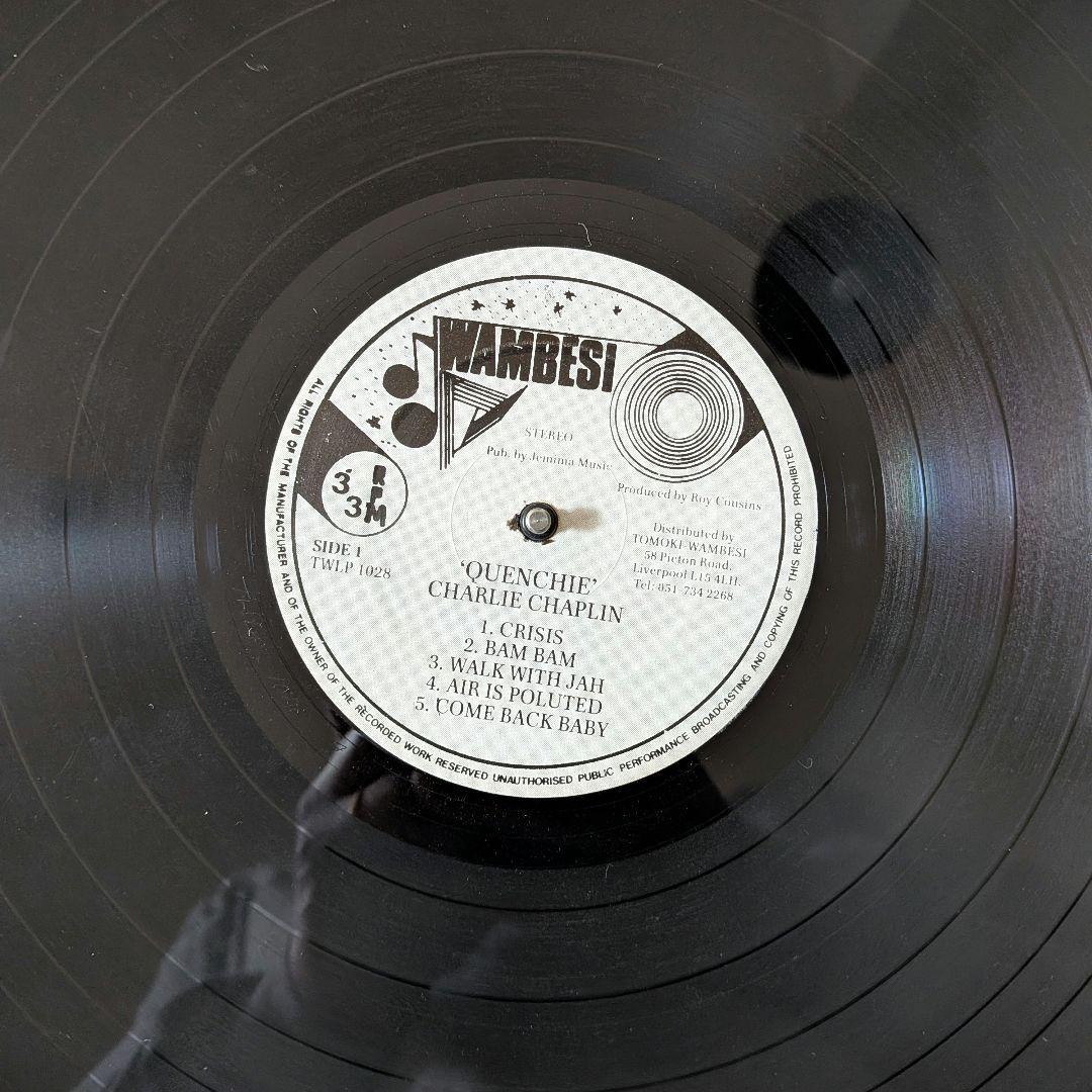 【レゲエＬＰ】Charlie Chaplin – Quenchie