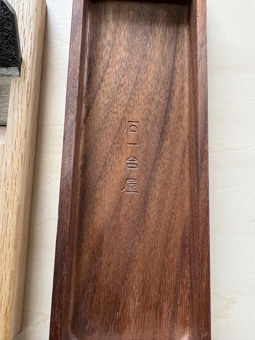 木製 かつお節削り器　台屋