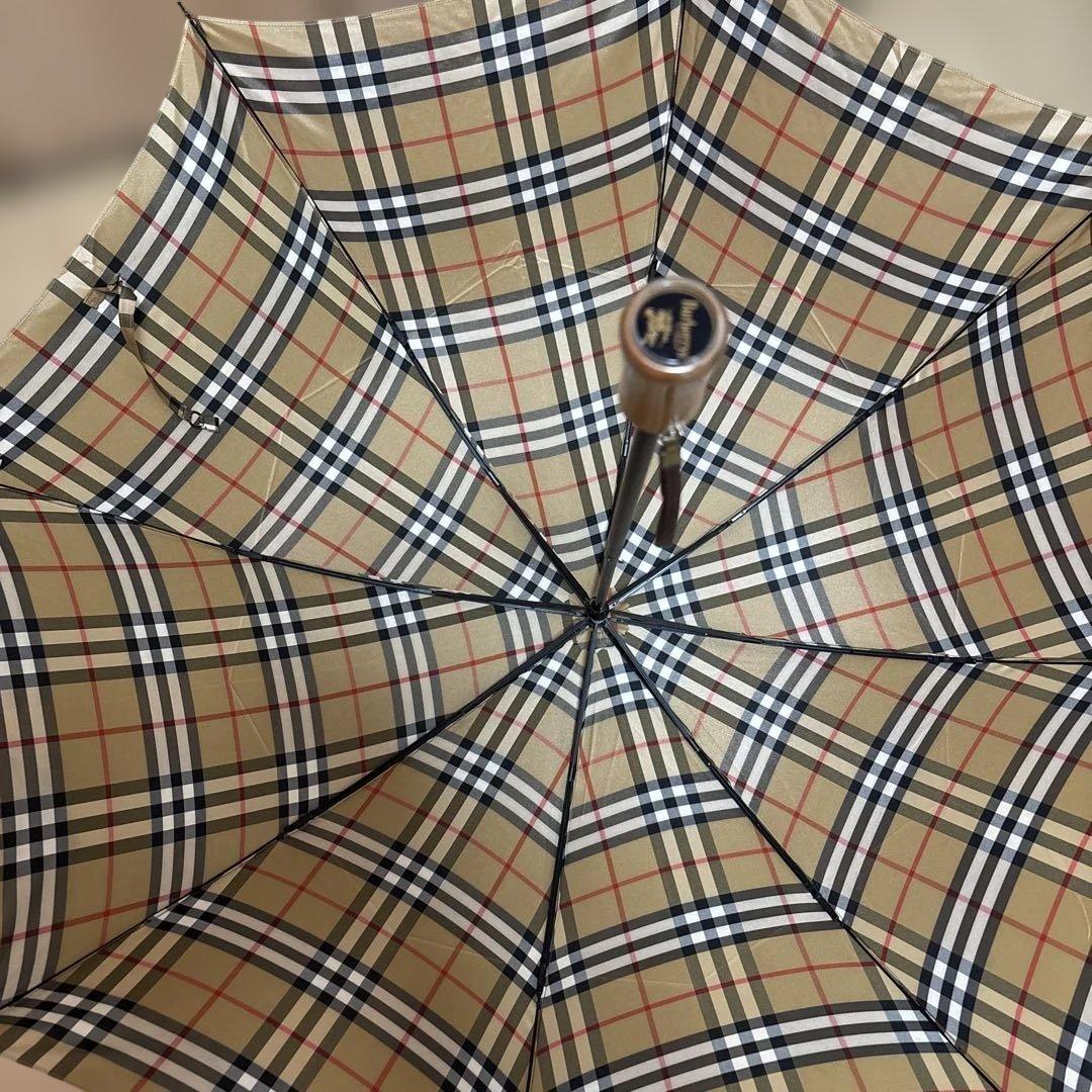 Burberry's バーバリーズ　折りたたみ傘　チェック柄　雨傘