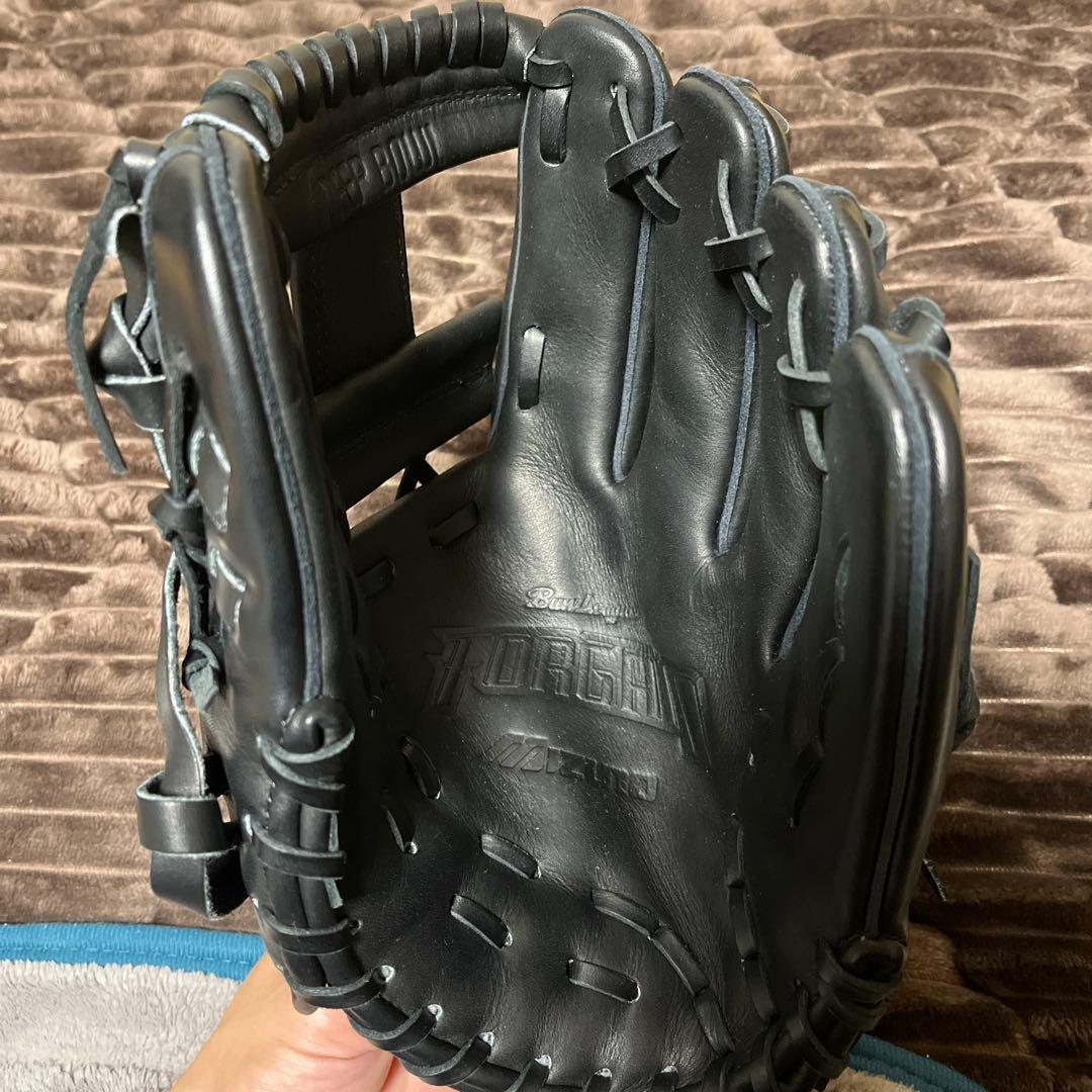 Mizuno 硬式グローブ 右投げ用 ブラック