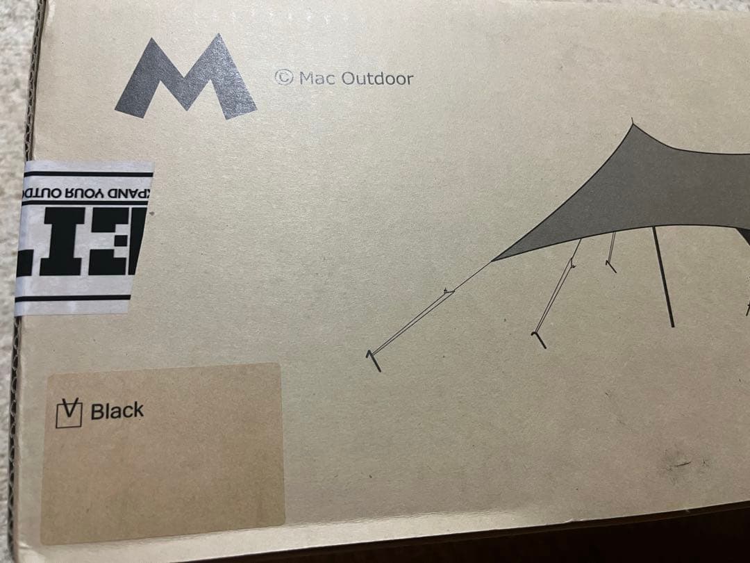 新品 Mac Outdoor MacOne マックワン ヘキサ ブラック L