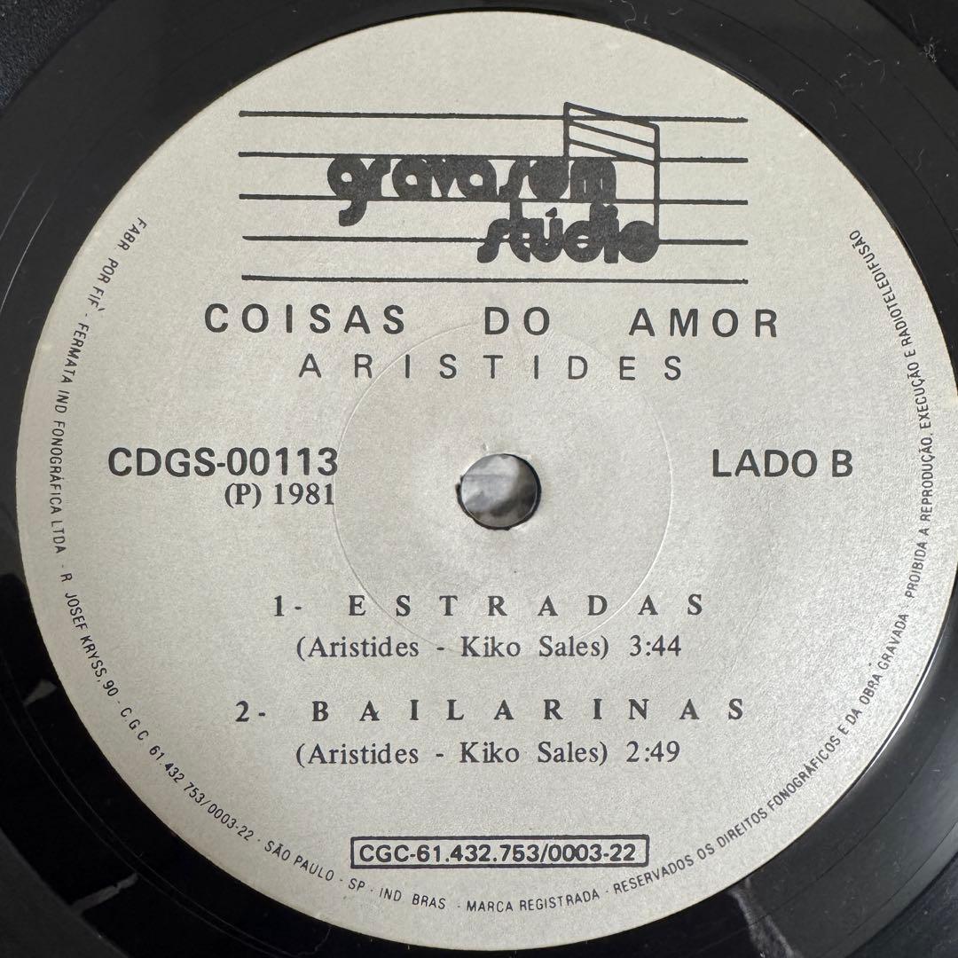洋楽 ARISTIDES / COISAS DO AMOR