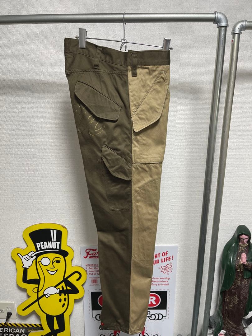 m&m custom performance ダブルニーベイカーパンツ　サイズL