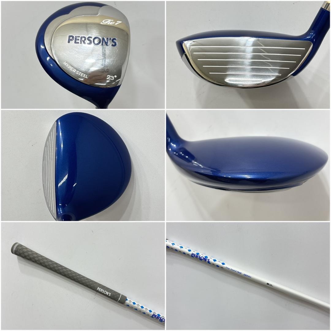 レディース右利き初心者用　パーソンズ　ハーフゴルフセット　W-2496