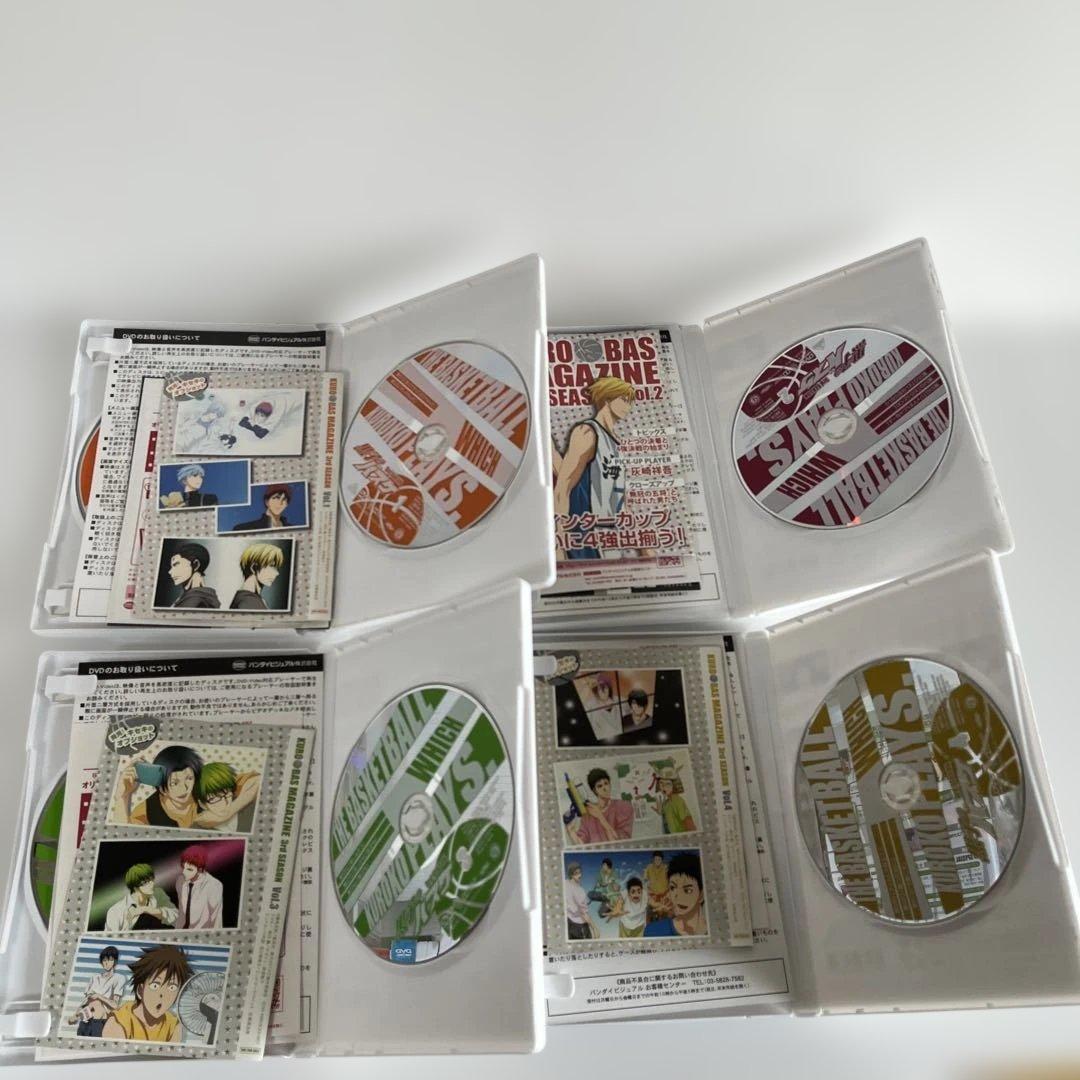 黒子のバスケ DVD まとめ売り