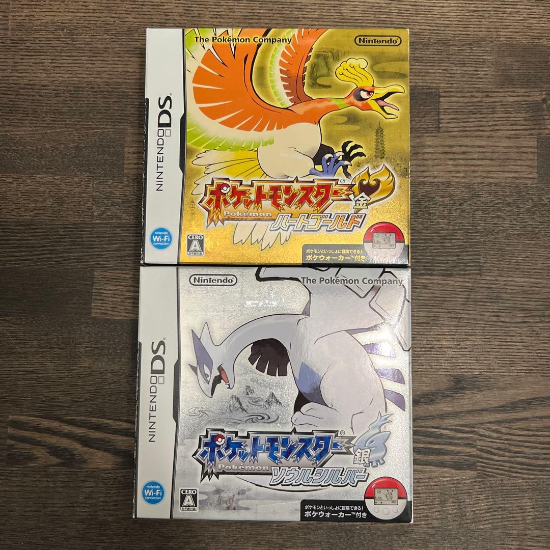 Nintendo ds ポケットモンスターポケモン　ハートゴールドソウルシルバー