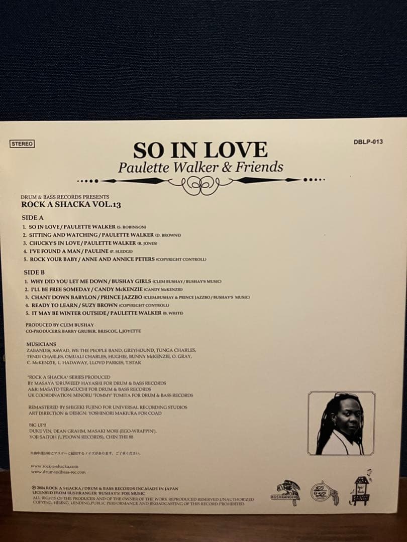 洋楽 SO IN LOVE - Paulette Walker & Friends
