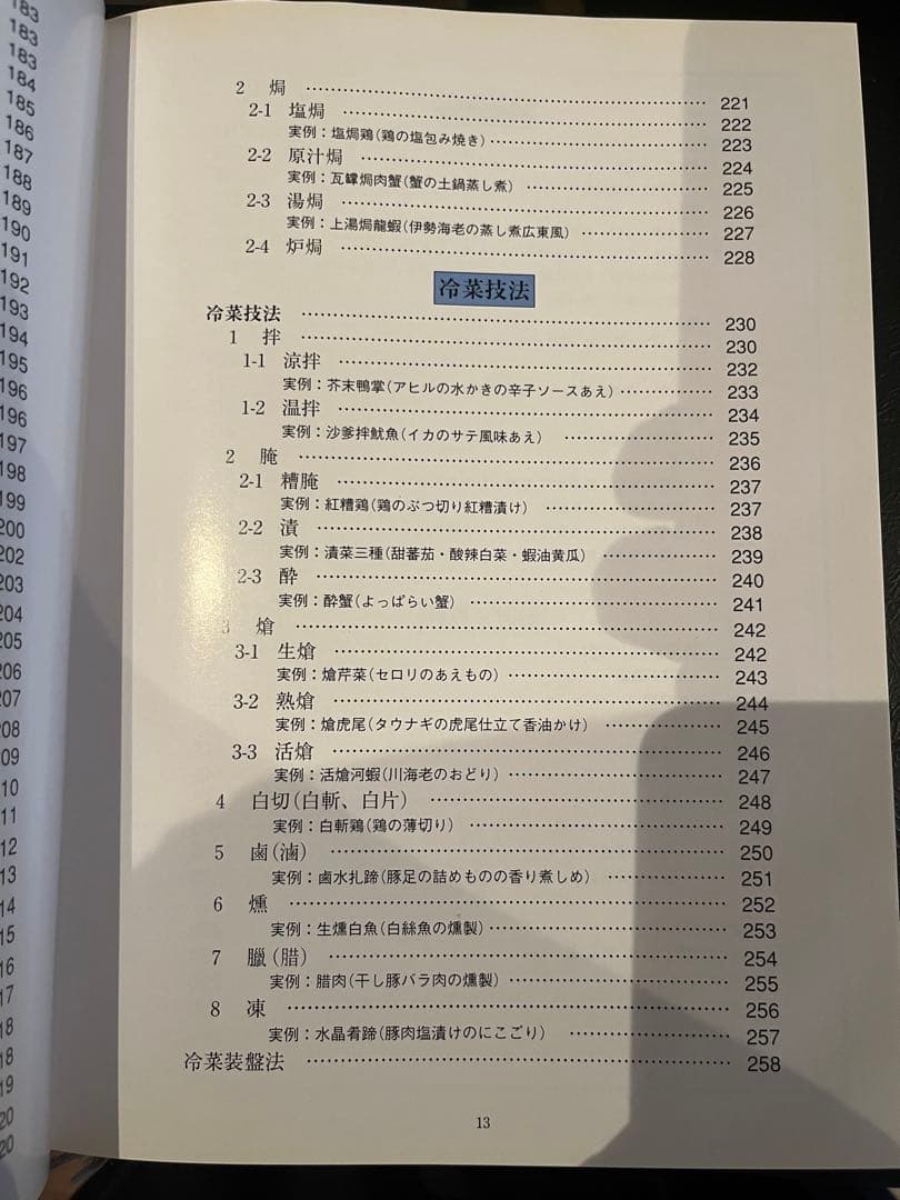 中国料理技術大系 烹調法
