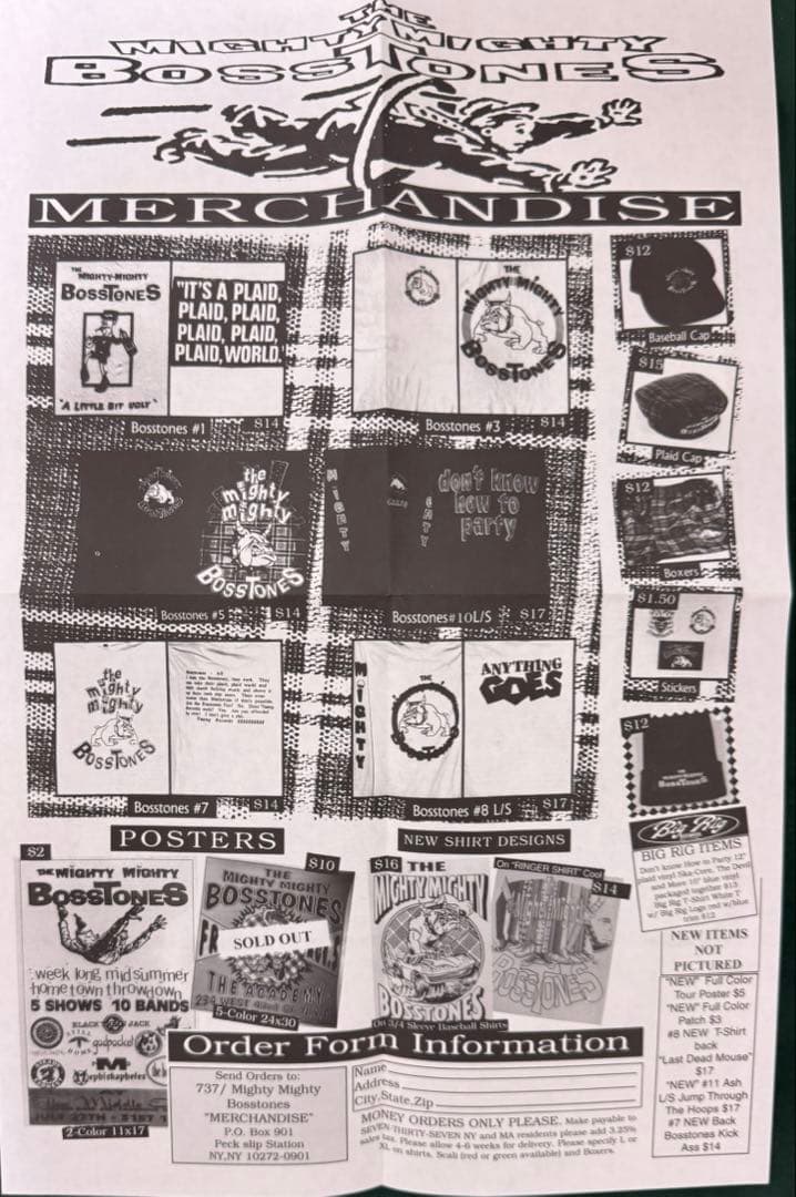 MIGHT MIGHTY BOSSTONES 10inch レコード