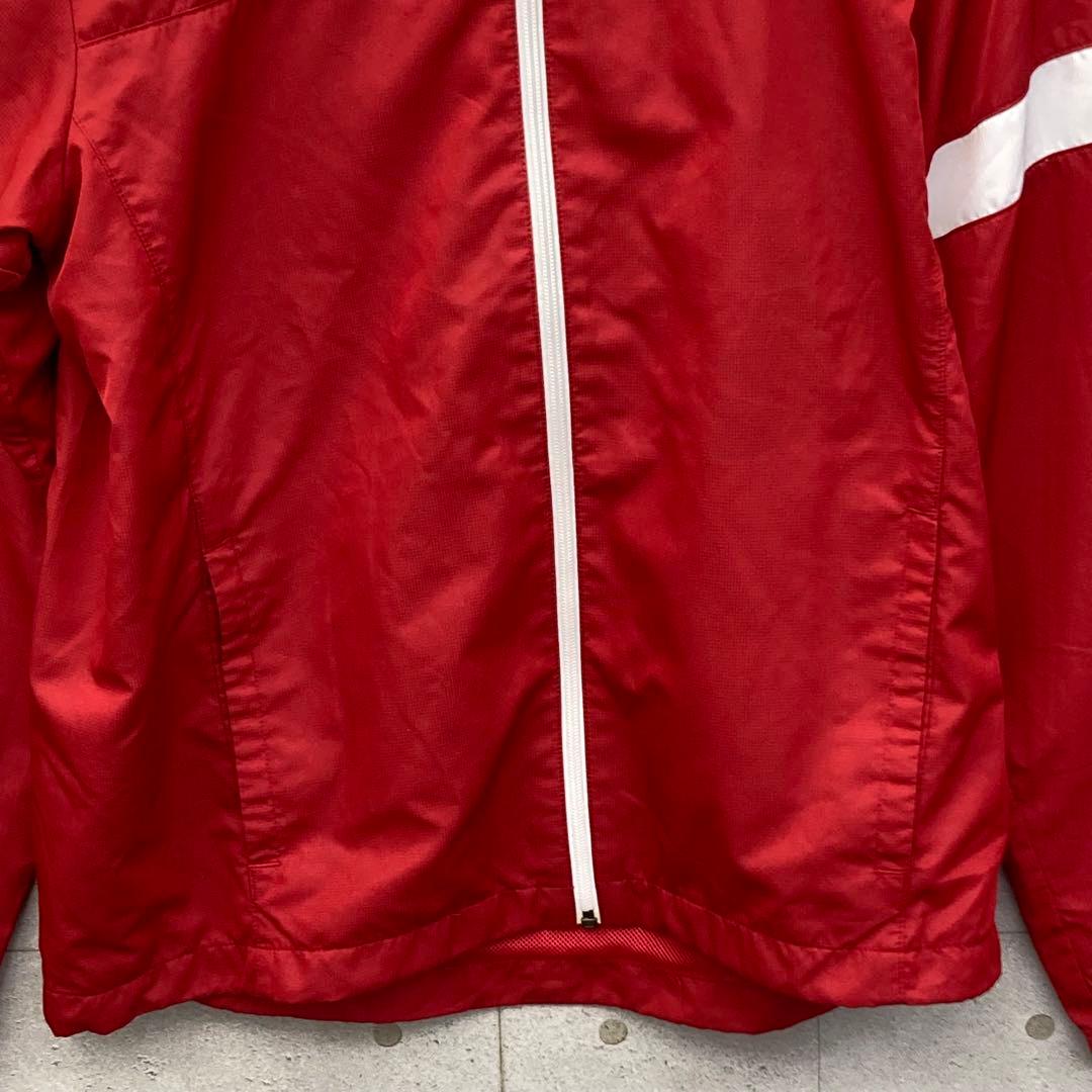 NIKE ナイキ ナイロン ウィンドブレーカー セットアップ 赤