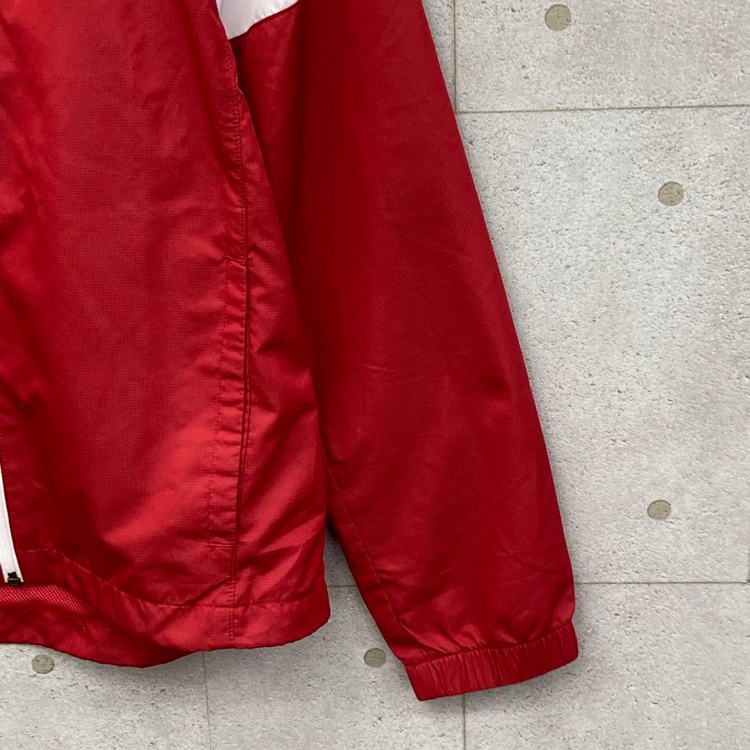 NIKE ナイキ ナイロン ウィンドブレーカー セットアップ 赤