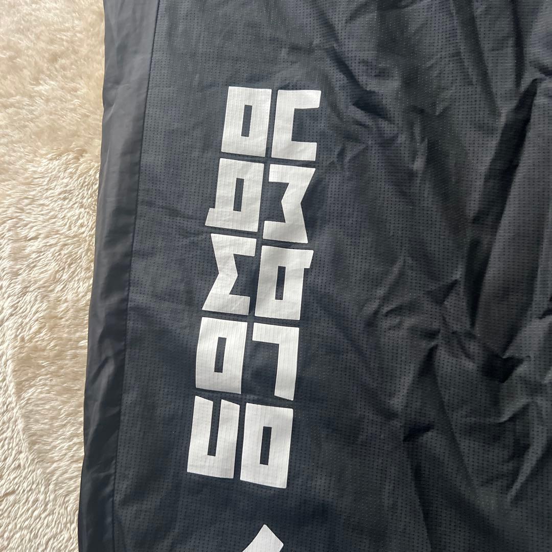 アンブロ　ナイロン　ジャケット　セットアップ　ピステ　黒