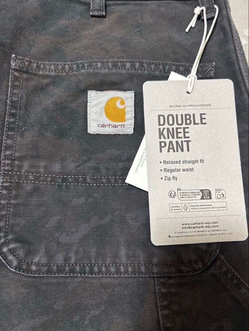 新品 Carhartt WIP Double Knee Pant 迷彩 W30