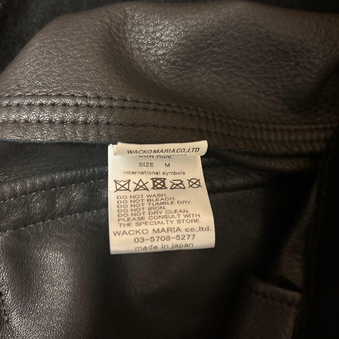 ジャケット・アウター WACKO MARIA SUEDE TRUCKER JACKET