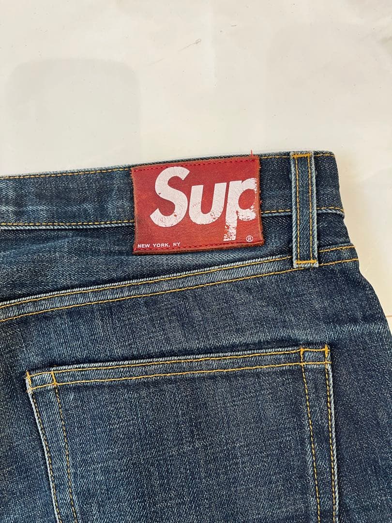 Supreme ストレートデニム 34