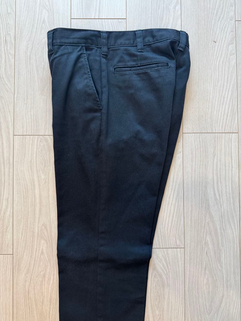 ワコマリア ツイルスケートパンツ M ブラック BLANKLINE ZACK