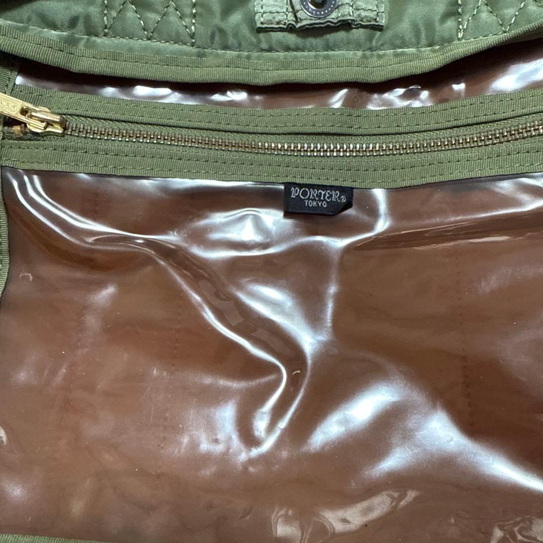 PORTER オリーブグリーン トートバッグ