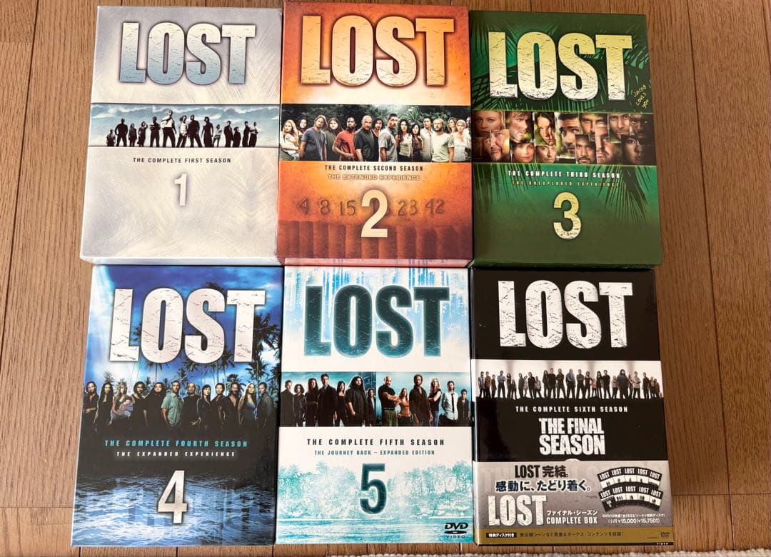 LOST ロスト COMPLETE BOX DVD 全巻セット