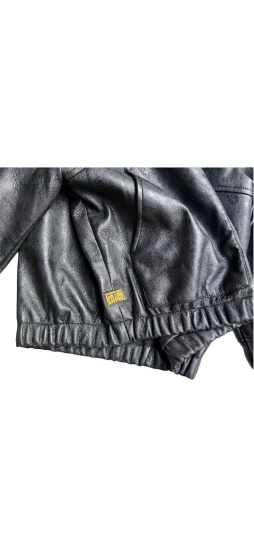 ZARA レザーパーカー