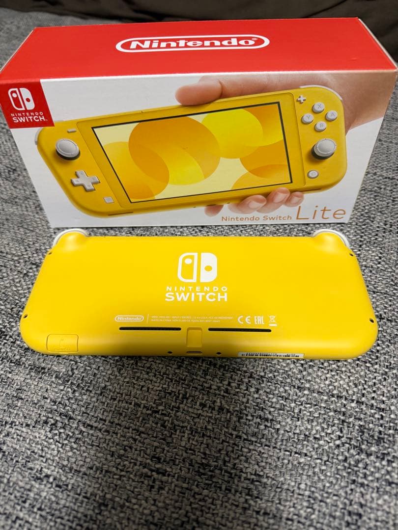 18日に掲載終了予定 Nintendo Switch Lite イエロー