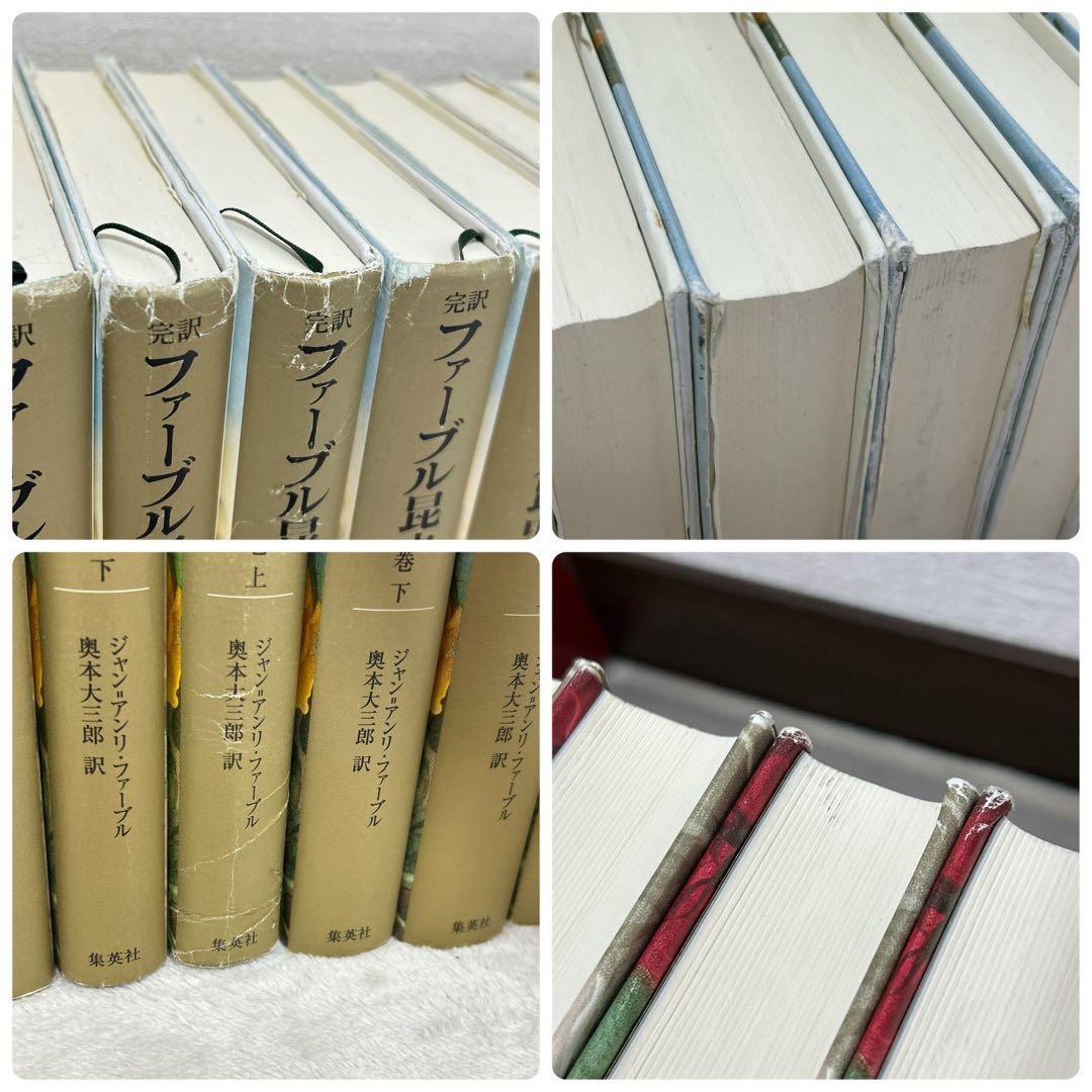 完訳 ファーブル昆虫記 20冊 セット 集英社