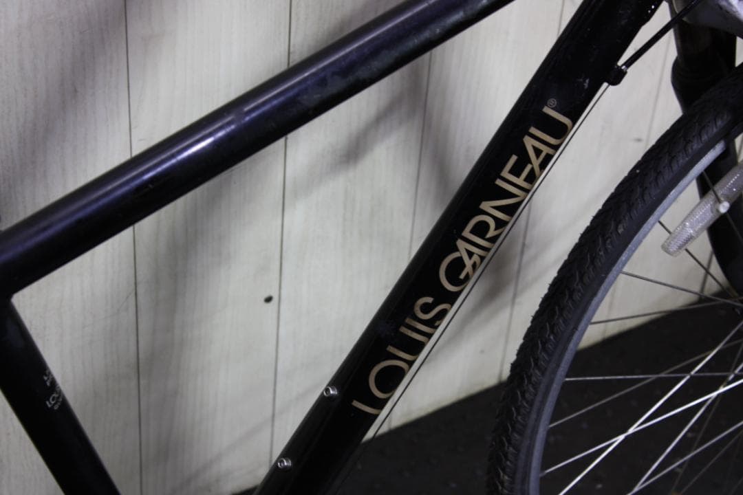 ルイガノ LGS-TR1 700C アルミ シマノ24速 470mm BLACK