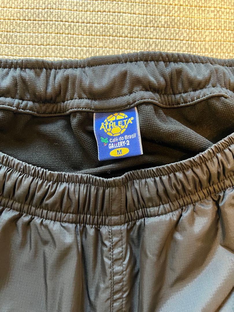 【美品】 ATHLETA アスレタ 中綿ピステセット M 防寒 ブラック