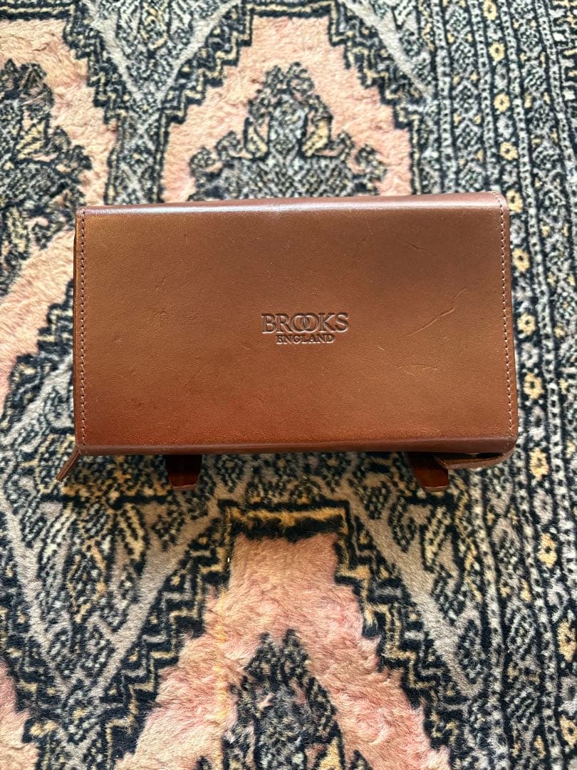 アクセサリー Brooks D-Shaped Tool Bag Brown