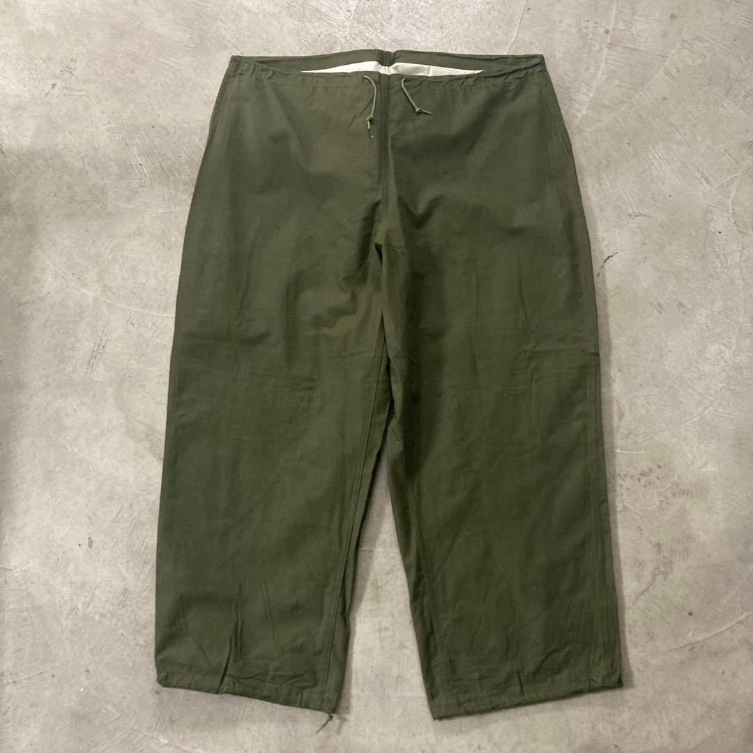 60’s ガスプロテクティブパンツ 米軍 実物 デッドストック アメリカ製