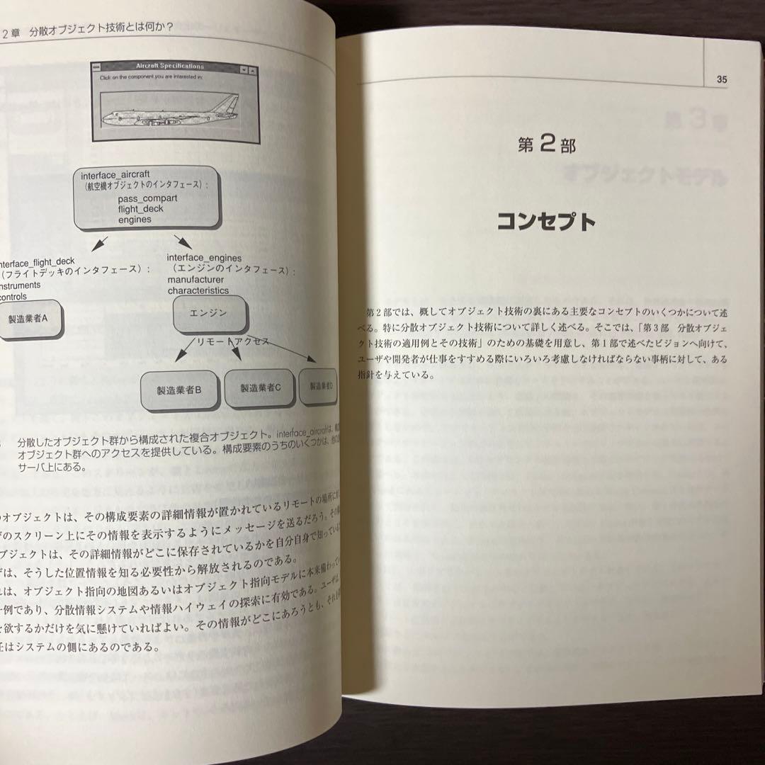 分散オブジェクトテクノロジー : 概念とアプリケーション