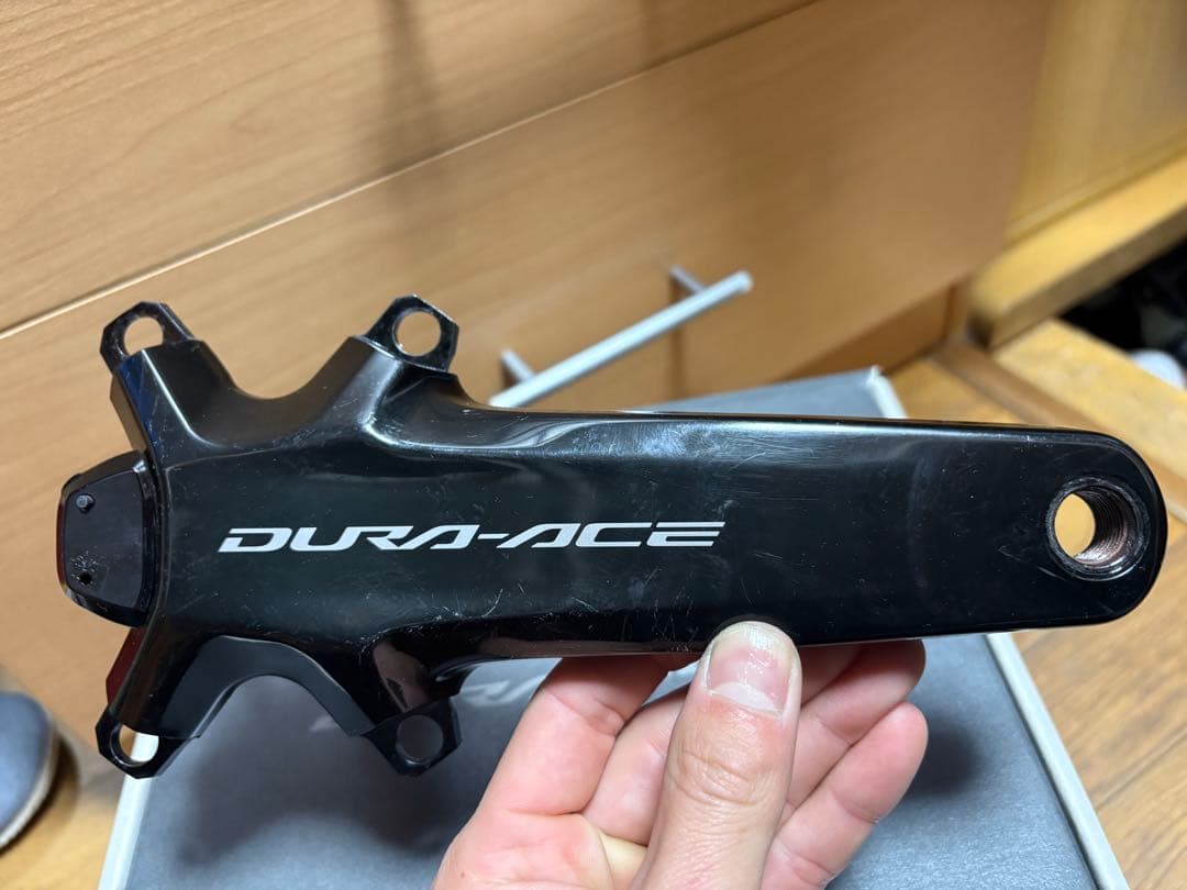 SHIMANO FC-R9200P 165mm パワメ機能ジャンク