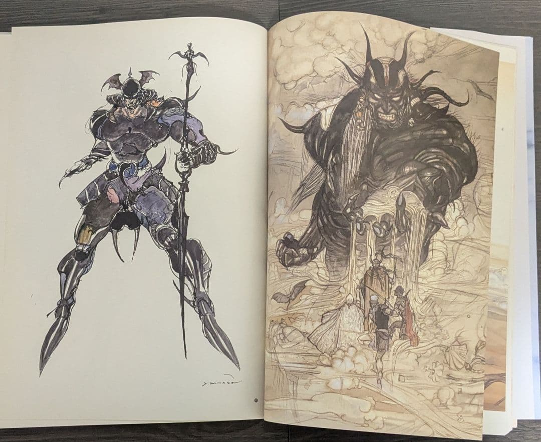 DAWN 天野喜孝 空想画集 ファイナルファンタジーの世界