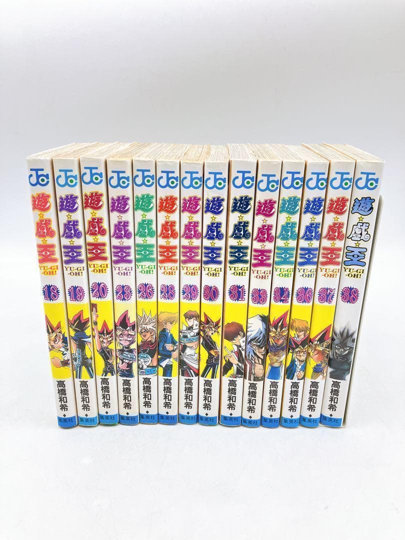 【全巻初版】遊戯王/２８冊　不揃いセット　高橋和希　ジャンプコミックス　集英社