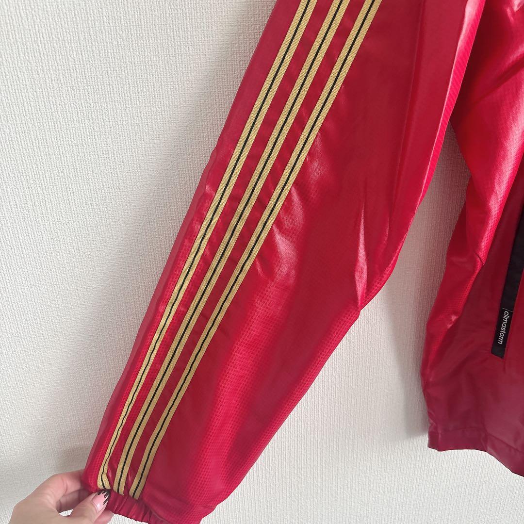 adidas アディダス メンズ レッド ジャケット 【M】