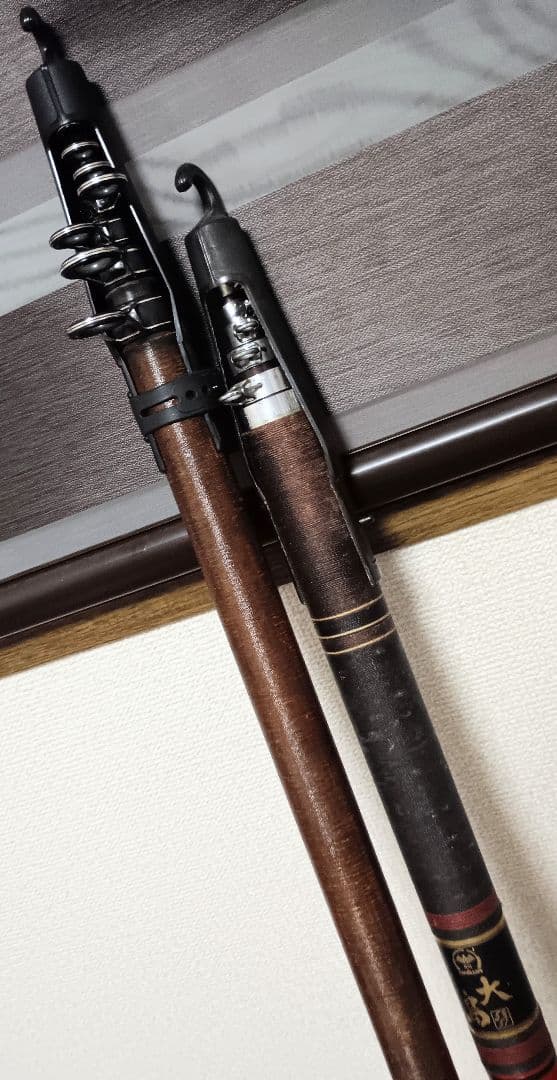 ダイワ大島5号5.1m&メーカー不明ヒラマサ竿まとめて2本