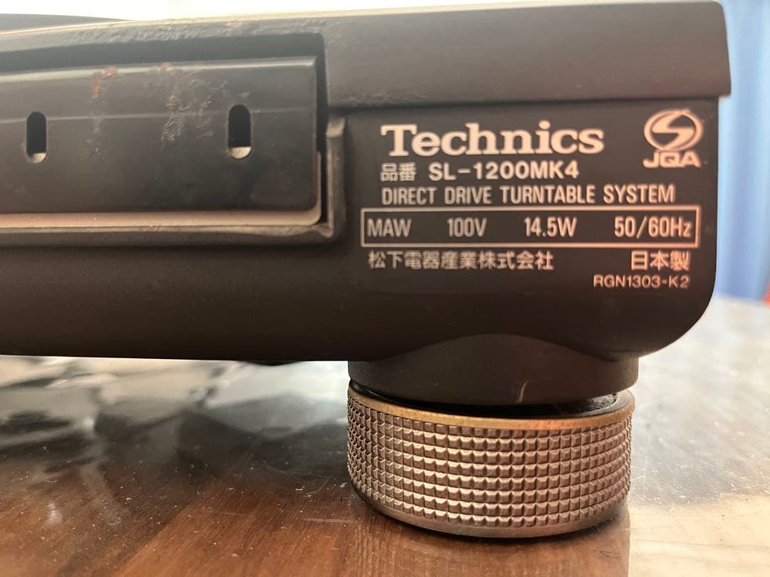 Technics SL-1200 MK4 ターンテーブル　ジャンク品