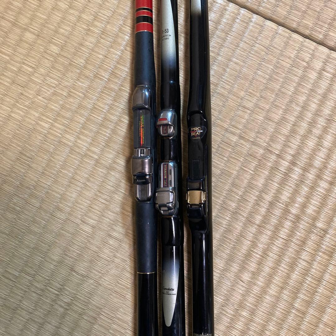 Gamakatsu ALMA 磯竿を含めた3本セット