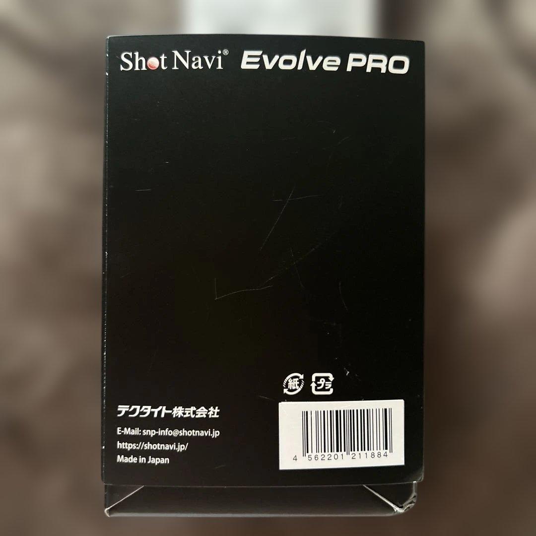 ショットナビ☆EvolvePro☆白☆美品ゴルフ用GPSナビ