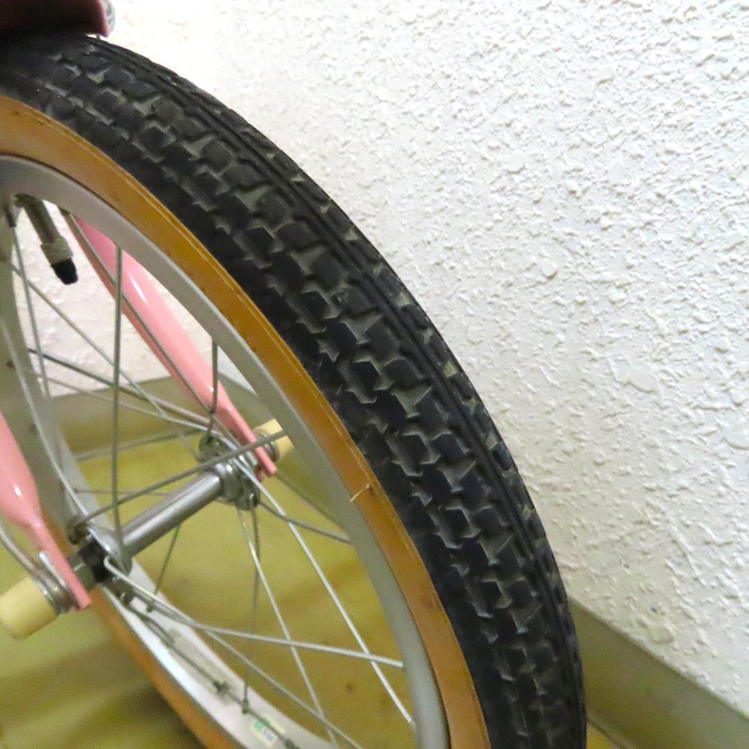 ブリヂストン ハッチ ピンク子供用自転車 キッズ 16インチ　引き取り希望