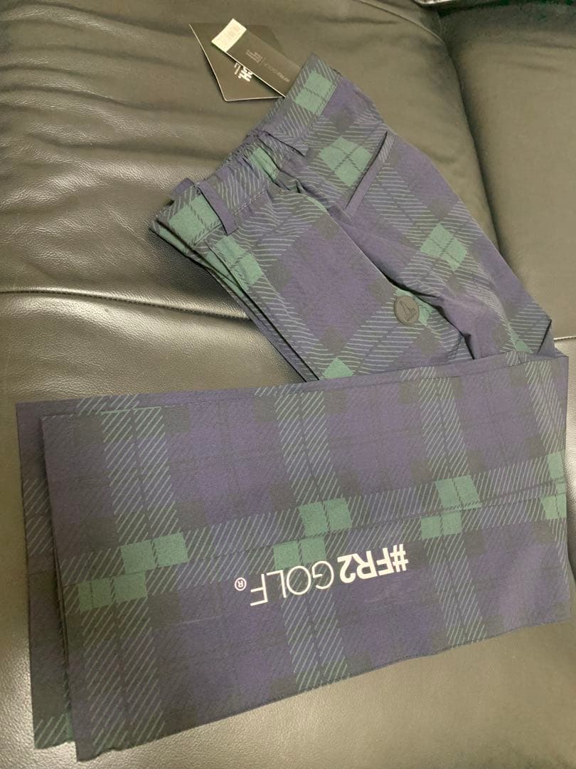 FR2golf チェック柄パンツ