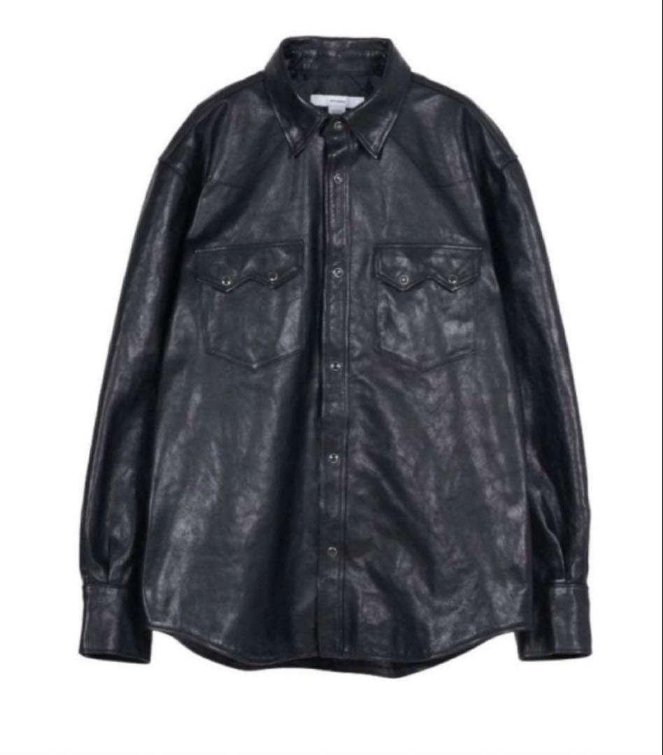 MASSES LEATHER SHIRT VINTAGE W キムタク着用