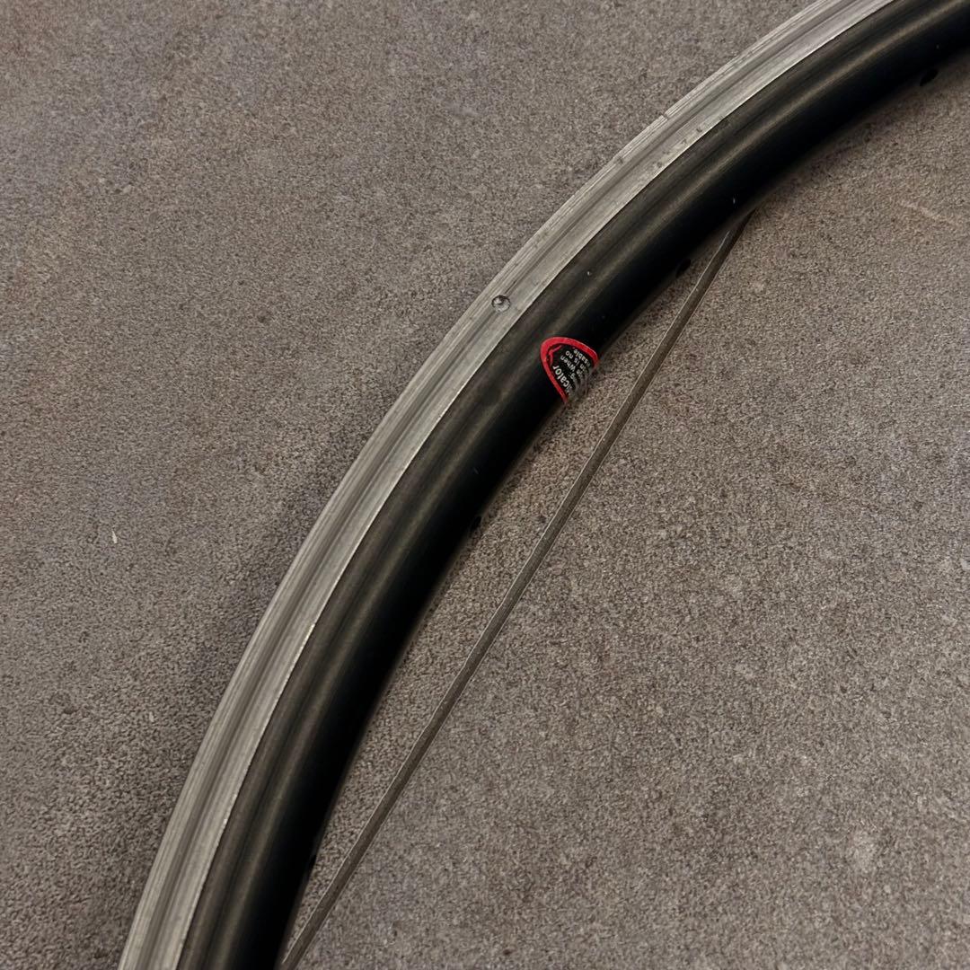 Notubes Alpha 340 ブラックリム　700C 28ホール