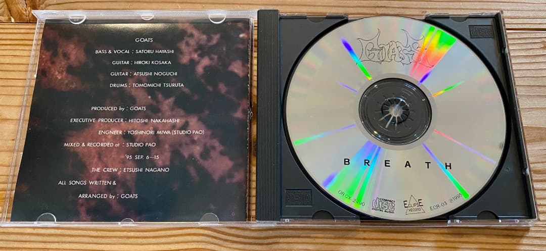 GOATS Breath Collective Unconscious CD2枚