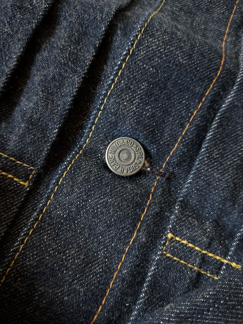 USA製 SUGAR CANE 2nd 1953 denim jacket