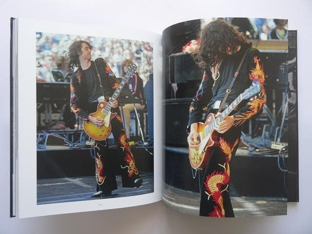 洋書◆レッド・ツェッペリンのライブ写真集 1975-1977 本 音楽 ロック