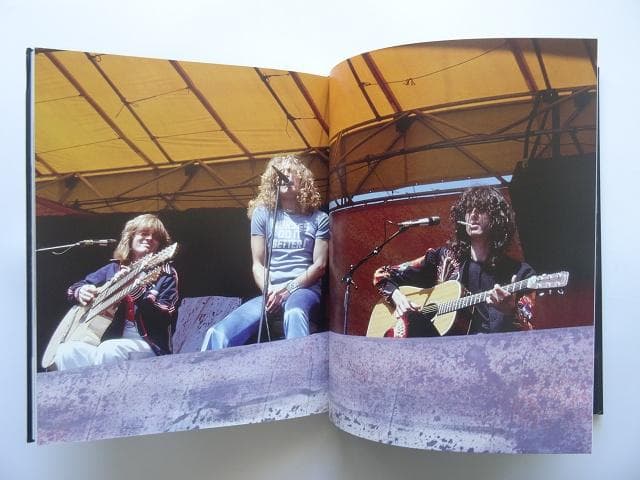 洋書◆レッド・ツェッペリンのライブ写真集 1975-1977 本 音楽 ロック