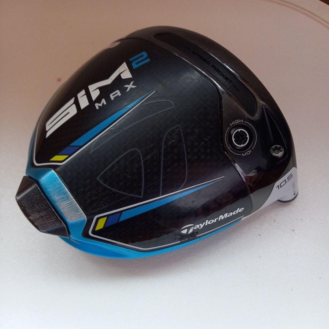 テーラーメイド SIM2 MAX ドライバーヘッドのみ　10.5°　ヘッドカバー